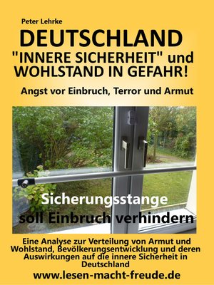 cover image of Deutschland  Sicherheit und Wohlstand in Gefahr